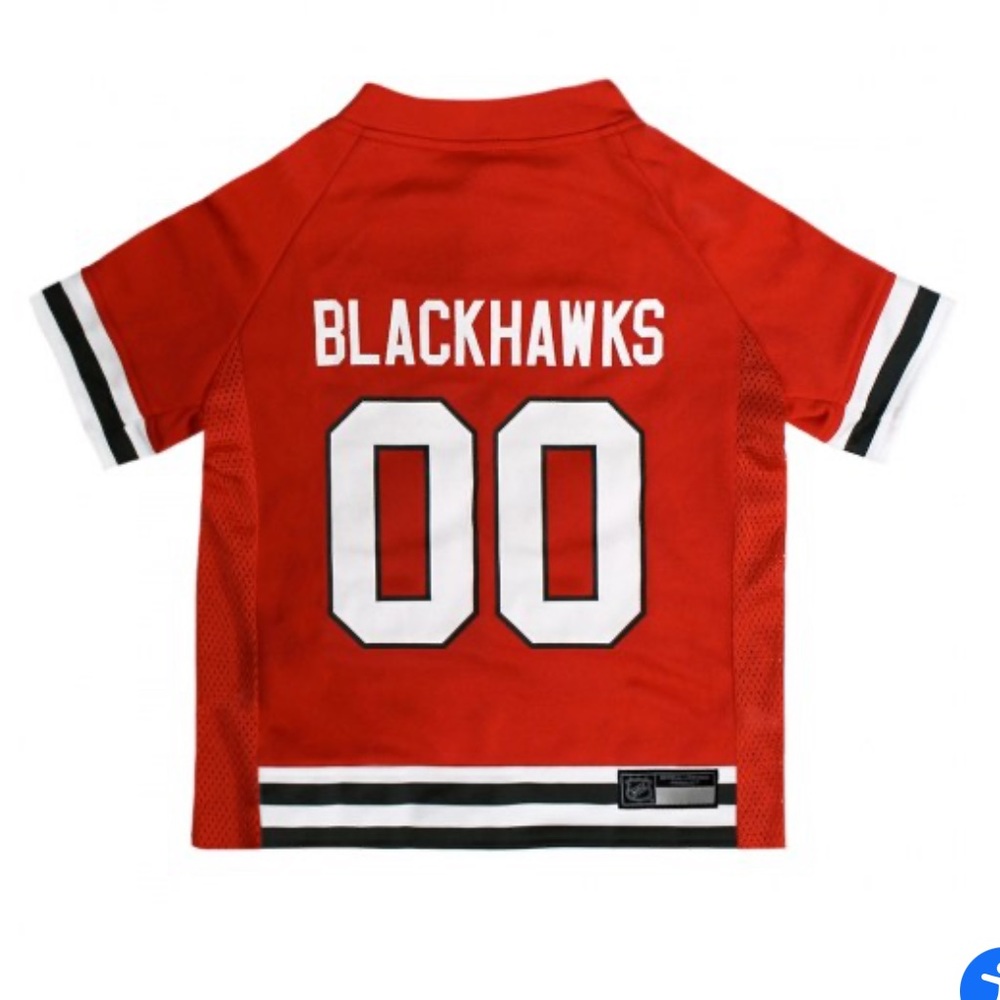 Blackhawks Jersey for Dogs Size Large
